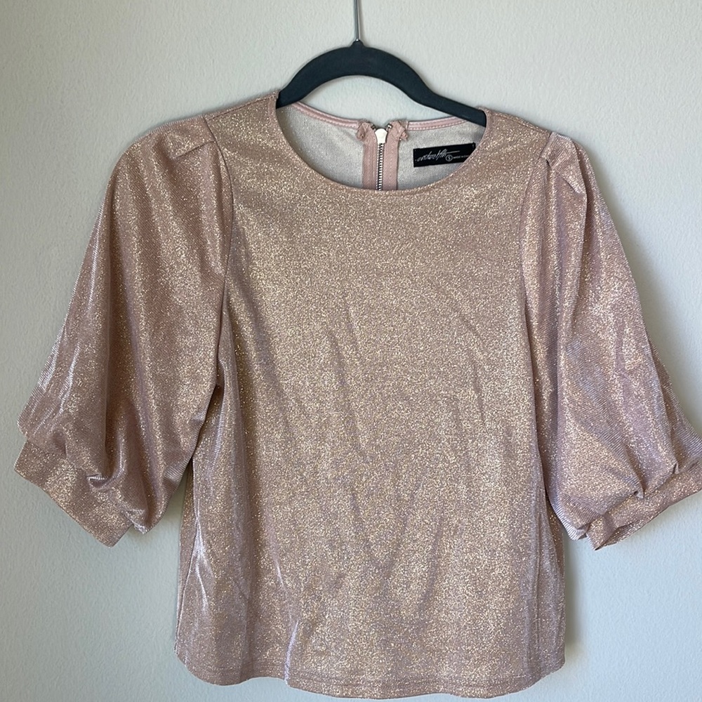 Pink Sparkely Top